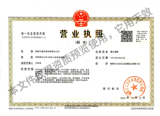 營(yíng)業(yè)執(zhí)照